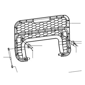 Kress Part # 59001809 : Grassbox release plate