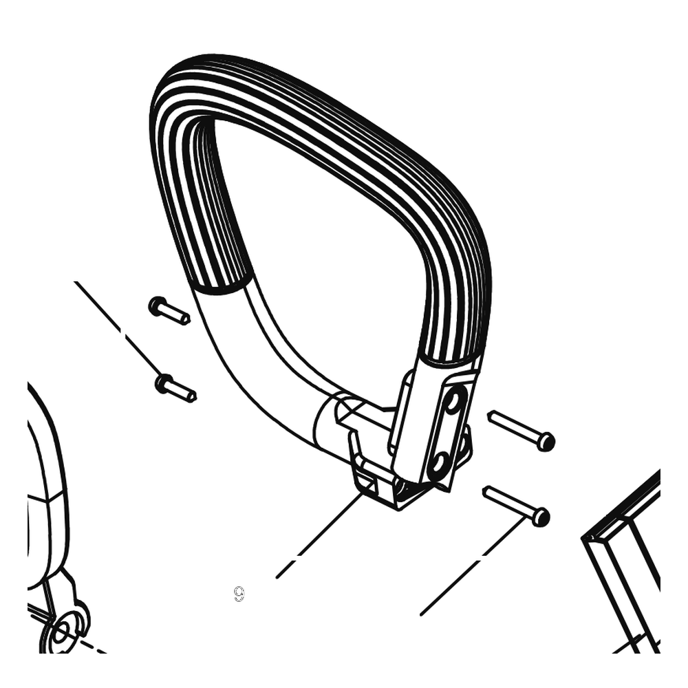 Kress Part # 59002064 : Front Handle Assembly