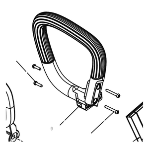Kress Part # 59002064 : Front Handle Assembly