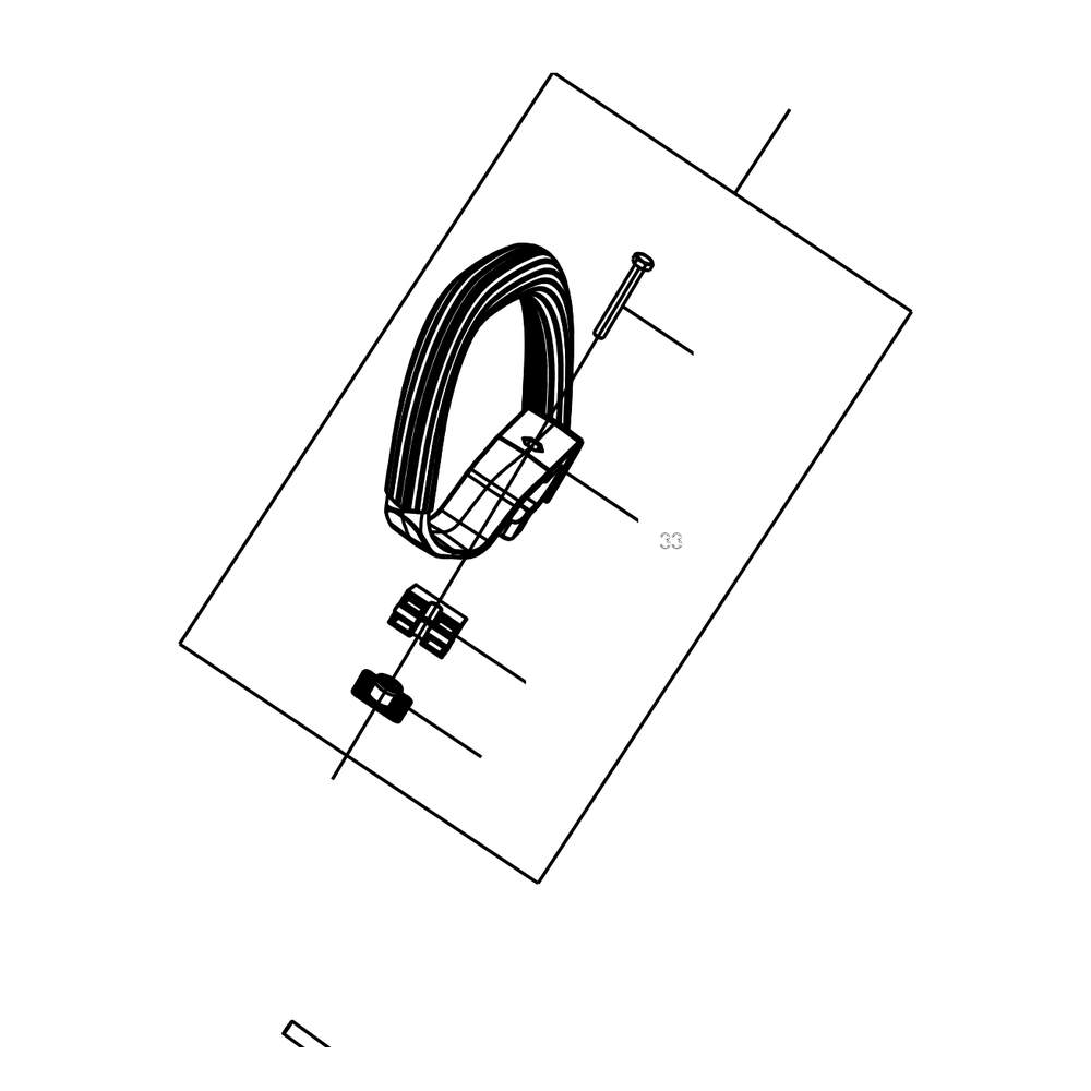 Kress Part # 59002115 : Auxiliary Handle Assembly