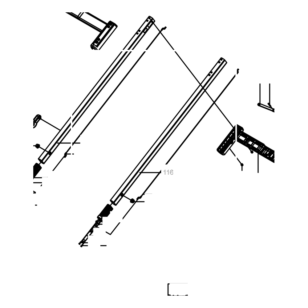 Kress Part # 59002282 : Aluminium tube I
