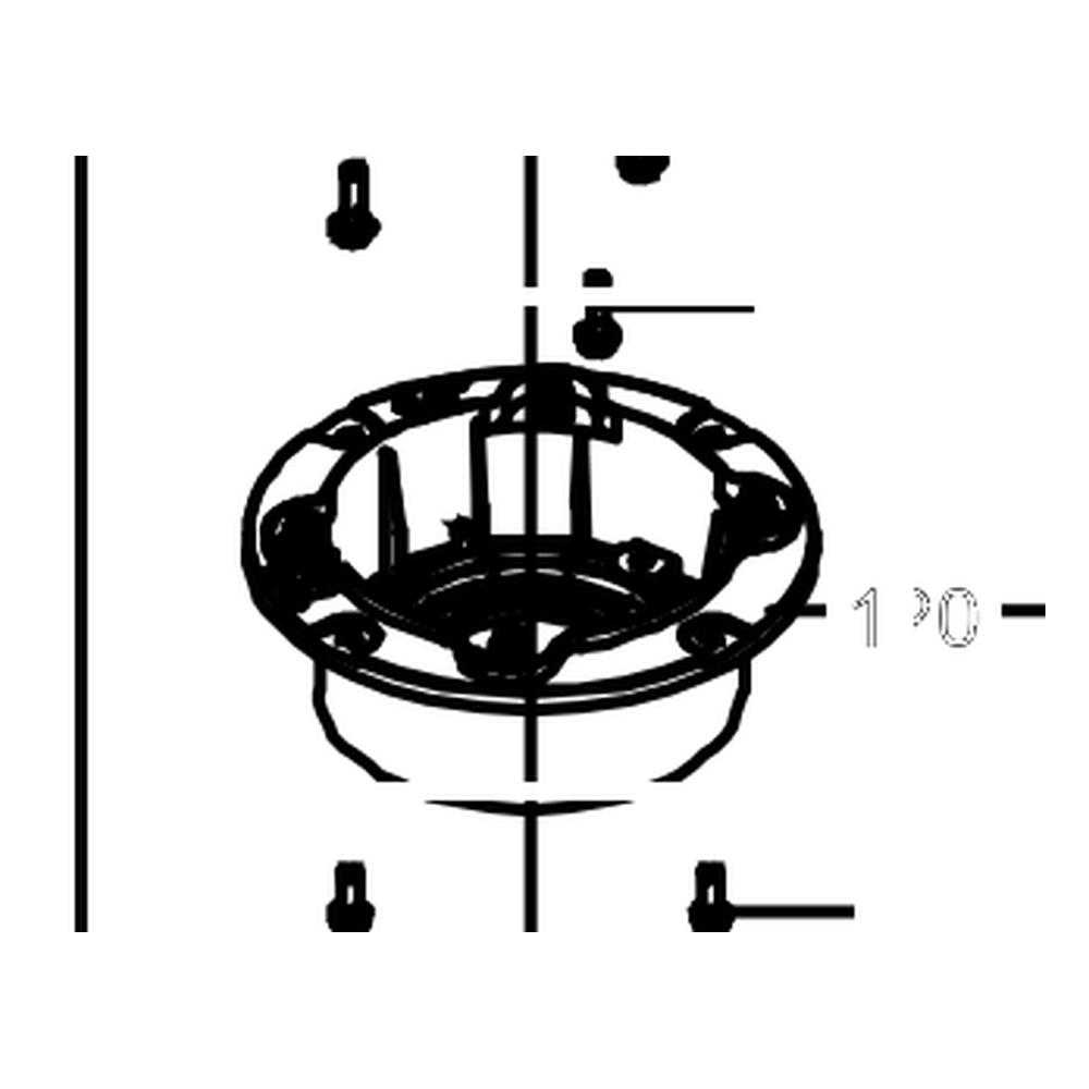Kress Part # 59002322 : Motor Bracket