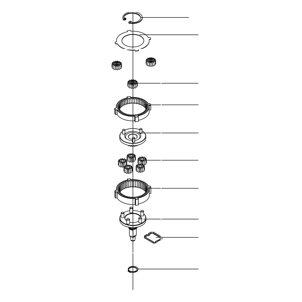 Kress Part # 59002429 : Planetary Gear