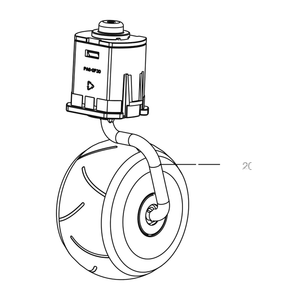 Kress Part # 59002466 : Front wheel