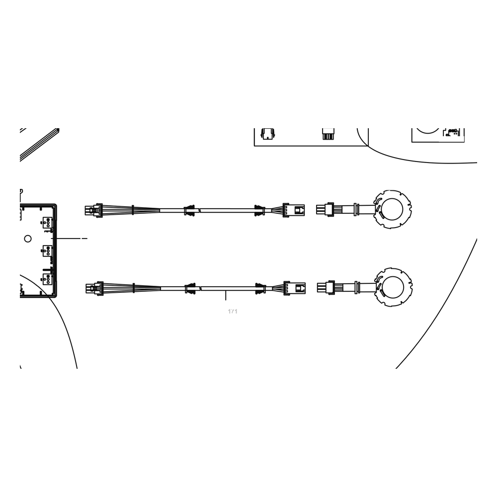Kress Part # 59002468 : Cutting motor cable