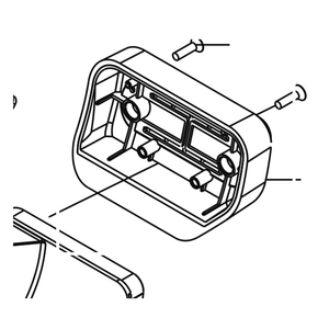Kress Part # 59002486 : Right rear bump plate