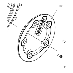 Kress Part # 59002495 : Wheel Cover