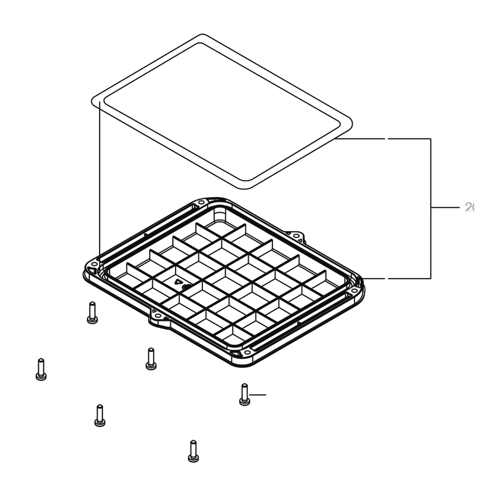Kress Part # 59002500 : Battery Cover