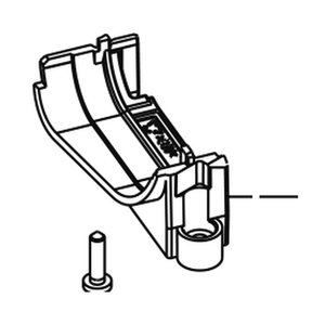 Kress Part # 59002596 : Left ultrasonic sensor bracket