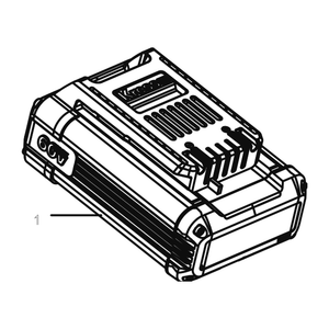 Kress Part # 59002692 : Battery Pack(Li-ion,2.5Ah,60V) KA3001