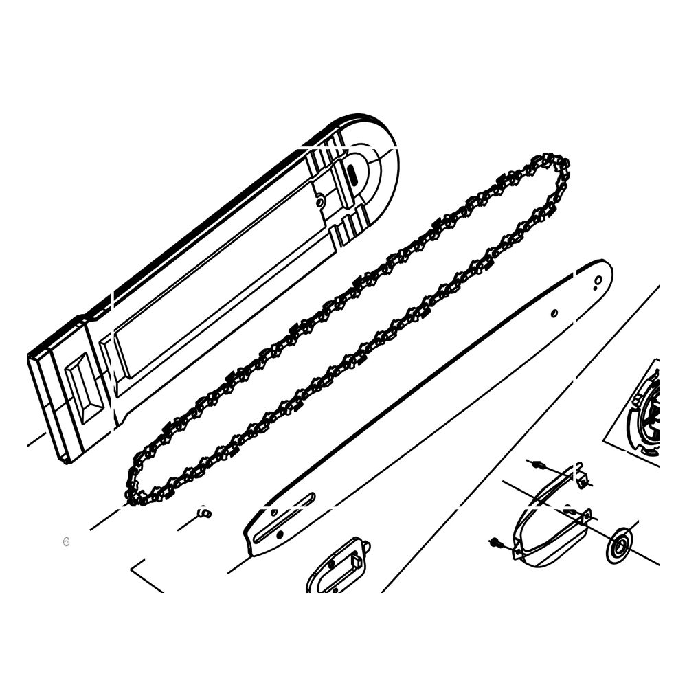 Kress Part # 59002694 : 16inch/40cm chain for KA2625,KA2622