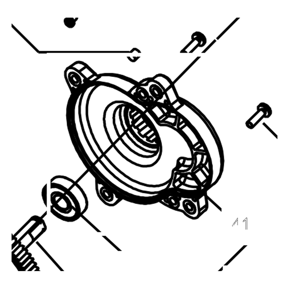 Kress Part # 59003103 : Gear Cover Assembly