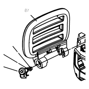 Kress Part # 59003108 : Chain brake handle