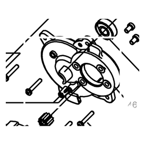 Kress Part # 59003121 : Gear Case Body