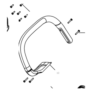 Kress Part # 59003126 : Front handle