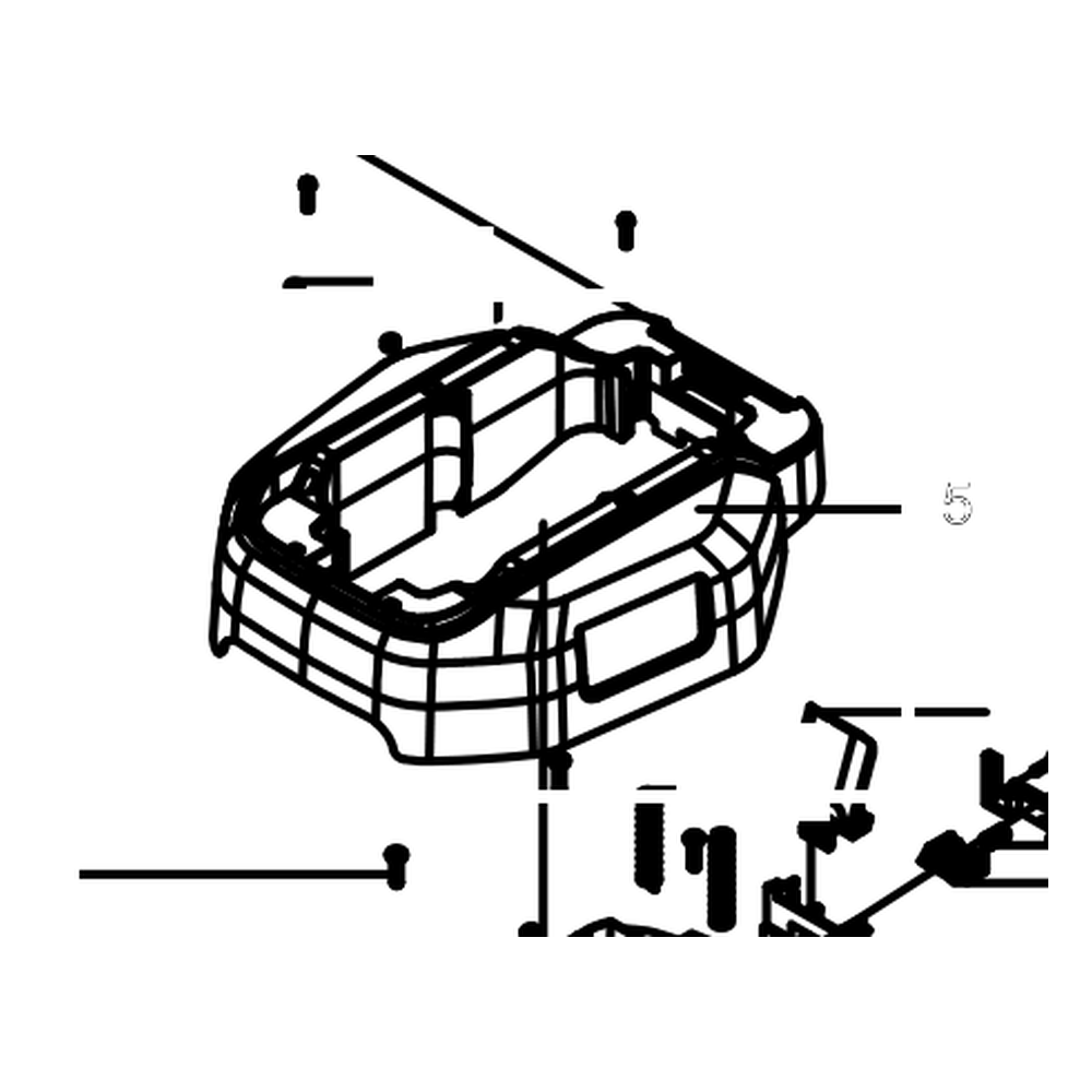Kress Part # 59003584 : Cover Center