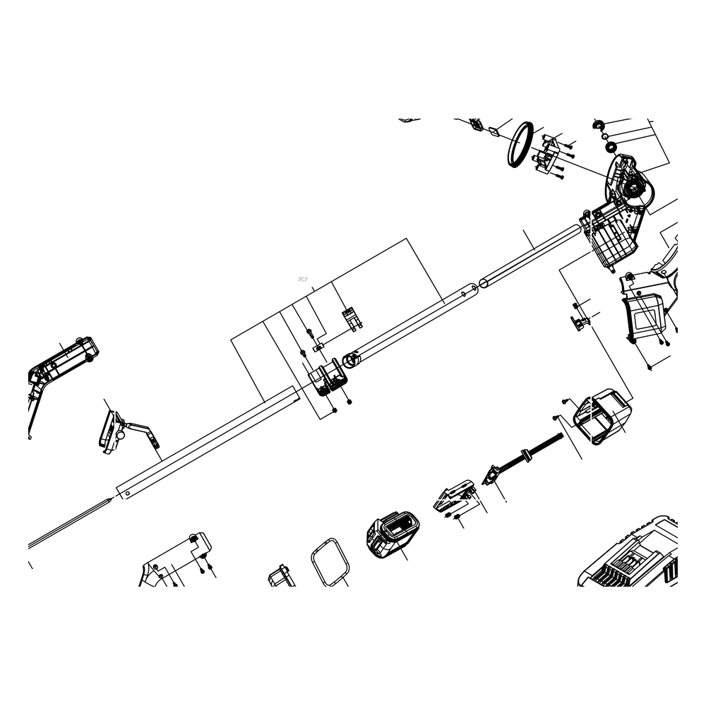 Kress Part # 59003622 : Telescope Tube Assembly