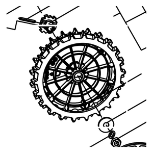 Kress Part # 59003633 : Rear Wheel