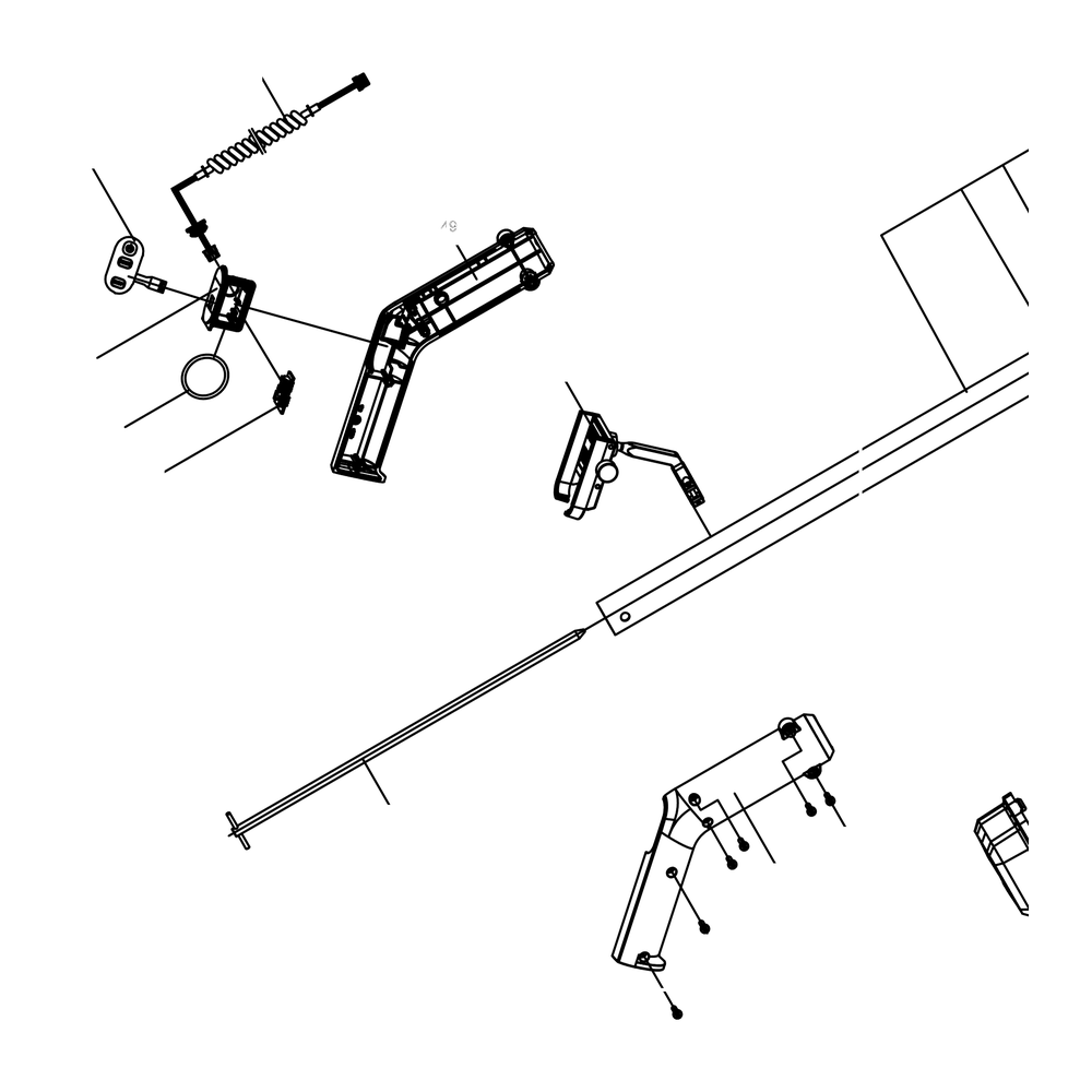 Kress Part # 59003643 : Handle Assembly