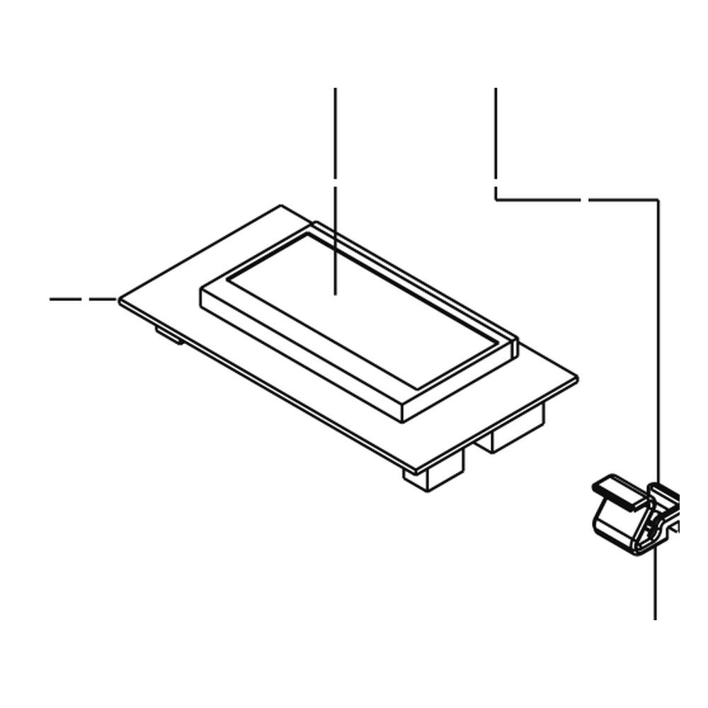 Kress Part # 59003703 : Dust extractor cover