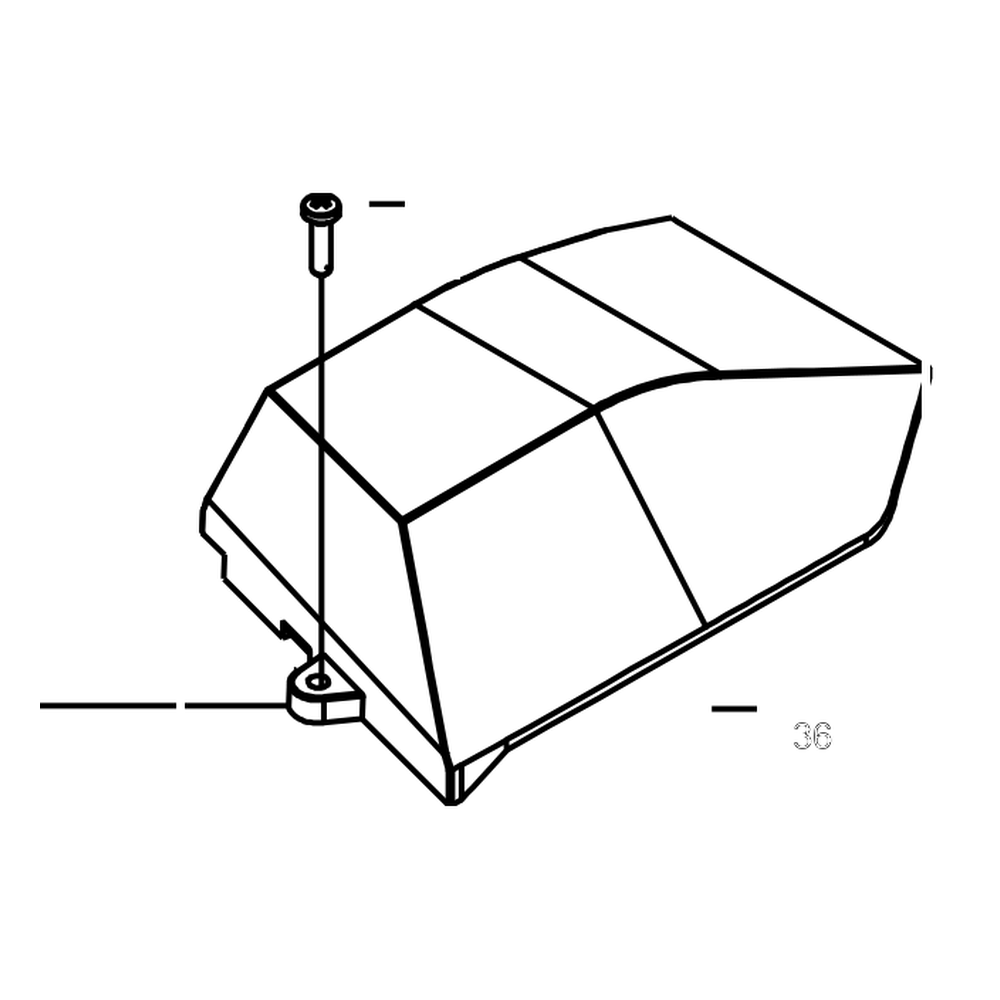 Kress Part # 59003726 : Left decorative cover