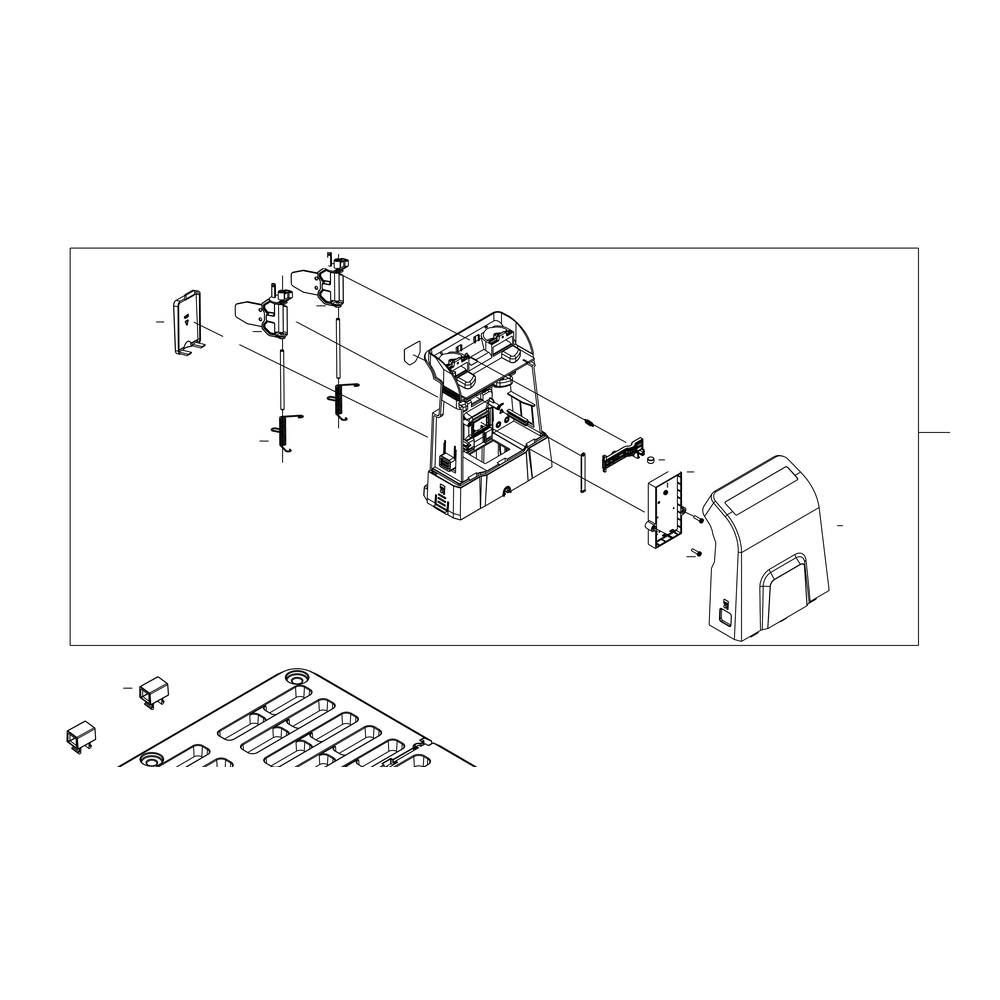Kress Part # 59003731 : Charging station tower assembly
