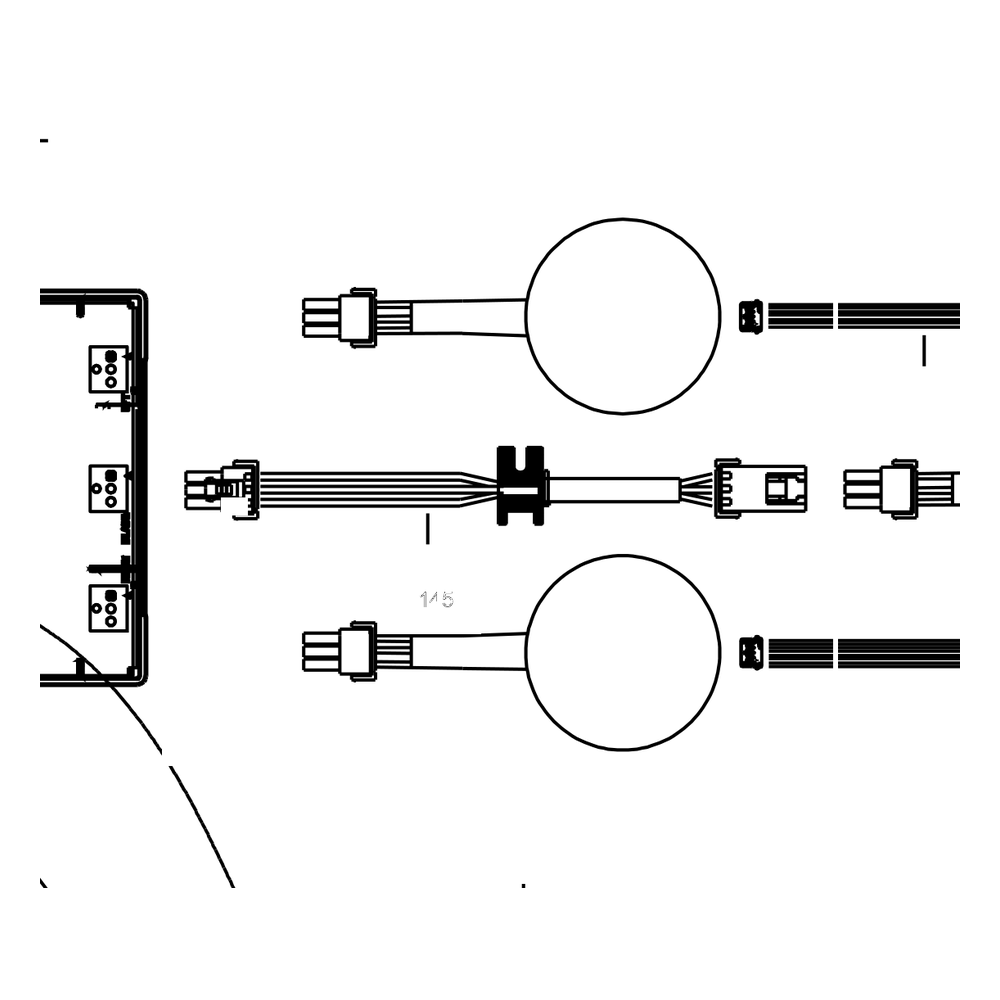 Kress Part # 59003744 : Cutting motor cable