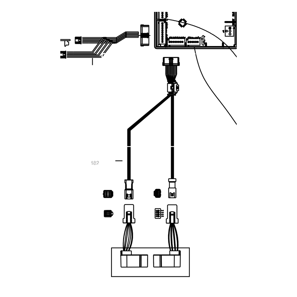 Kress Part # 59003788 : Ultrasonic sensor cable
