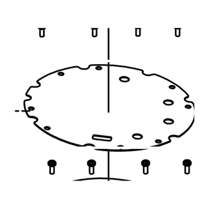 Kress Part # 59003830 : Protect plate
