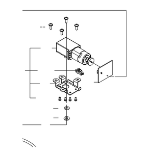 Kress Part # 59003839 : Height Adjustment Motor Assembly