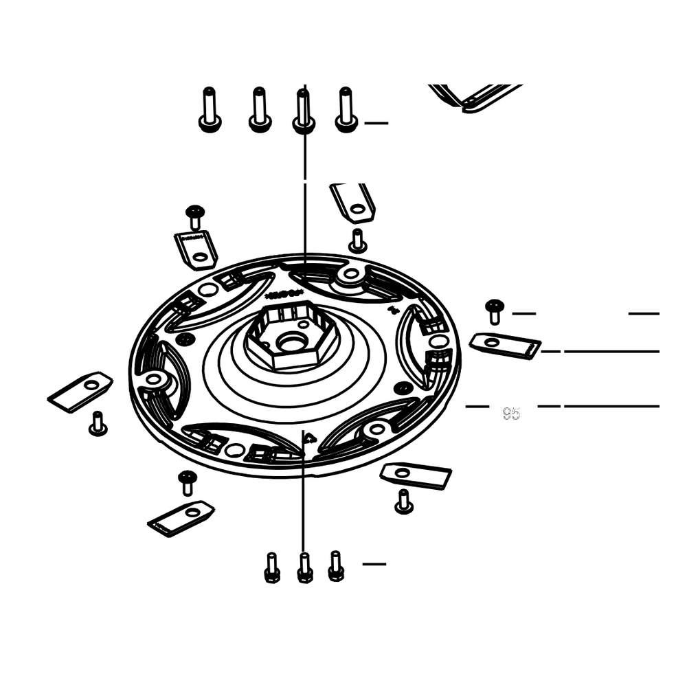 Kress Part # 59003849 : Blade disc