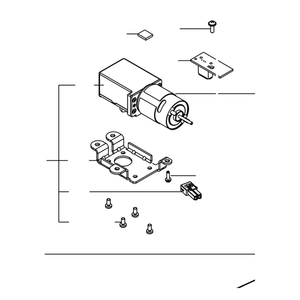 Kress Part # 59003886 : Height Adjustment Motor Assembly