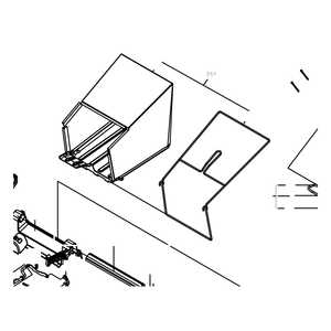 Kress Part # 59003911 : Grass bag assembly