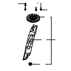 Kress Part # 59003912 : Blade assembly