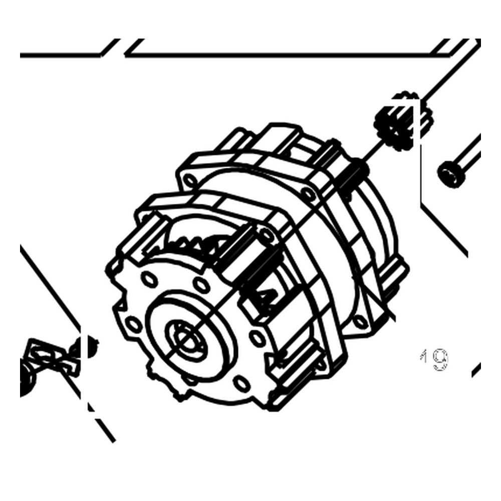 Kress Part # 59004051 : DC Motor