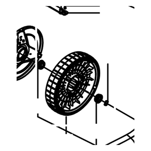 Kress Part # 59004080 : Inch wheell