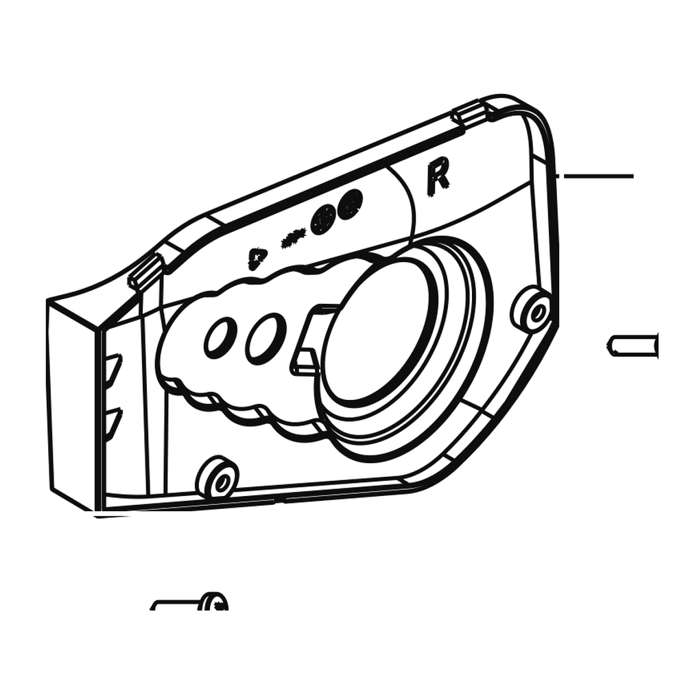 Kress Part # 59004116 : Left Gear Box Cover