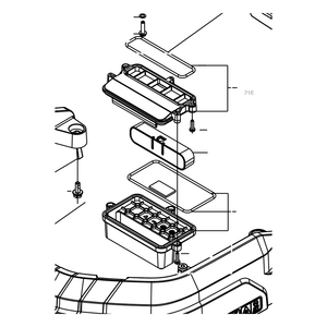 Kress Part # 59004119 : Magentic sensor plate assembly