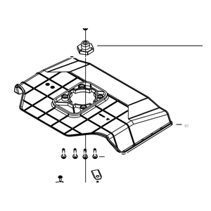 Kress Part # 59004124 : Blade Disc Protect Cover