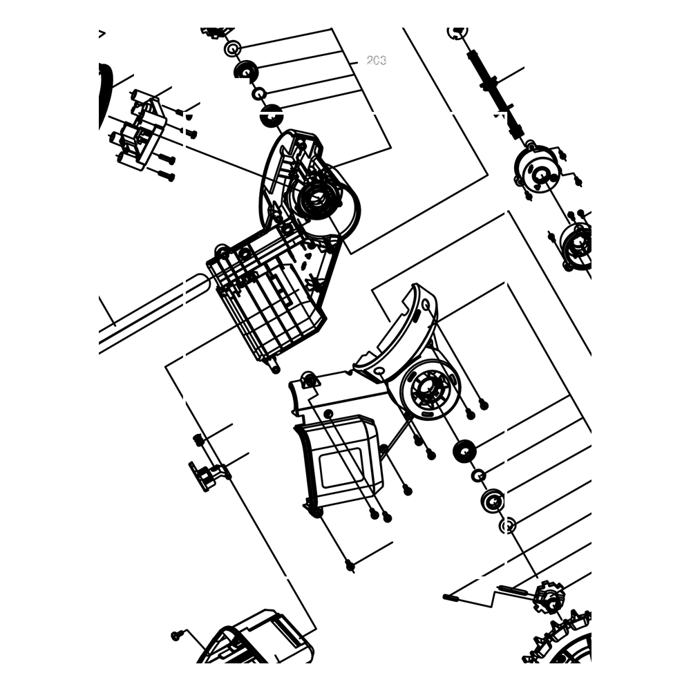 Kress Part # 59004137 : Left/Right Housing Assembly