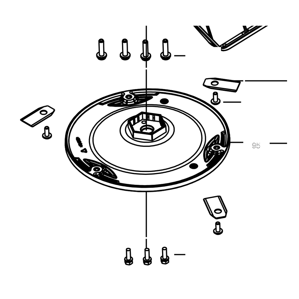 Kress Part # 59004161 : Blade Disc