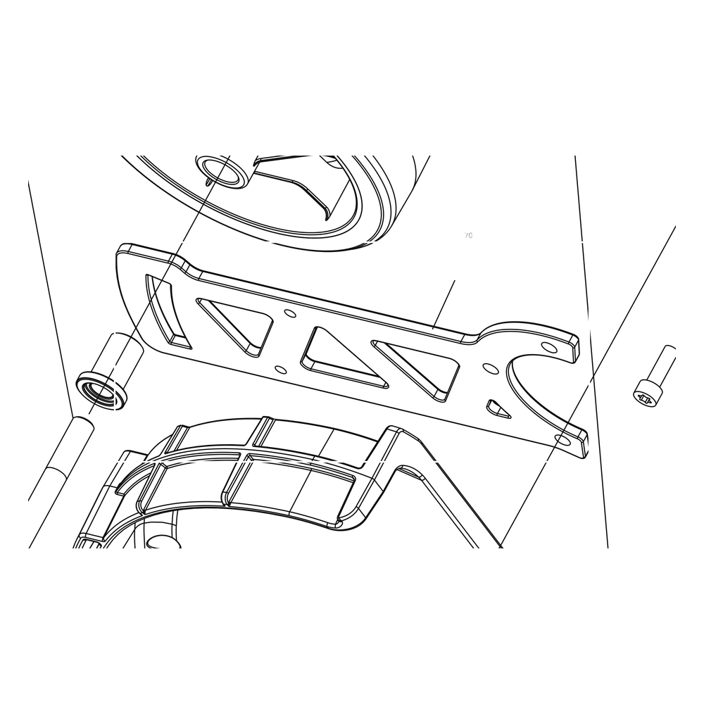 Kress Part # 59004192 : Height Adjustment Bracket