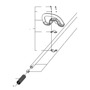 Kress Part # 59004256 : Auxiliary handle assembly for KAC201