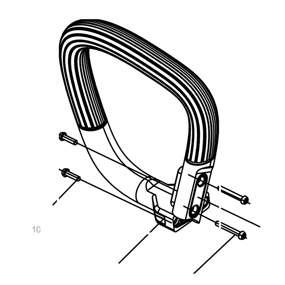 Kress Part # 59004406 : Chain brake handle