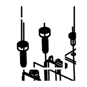 Kress Part # 59004423 : Screw ST2.9x8