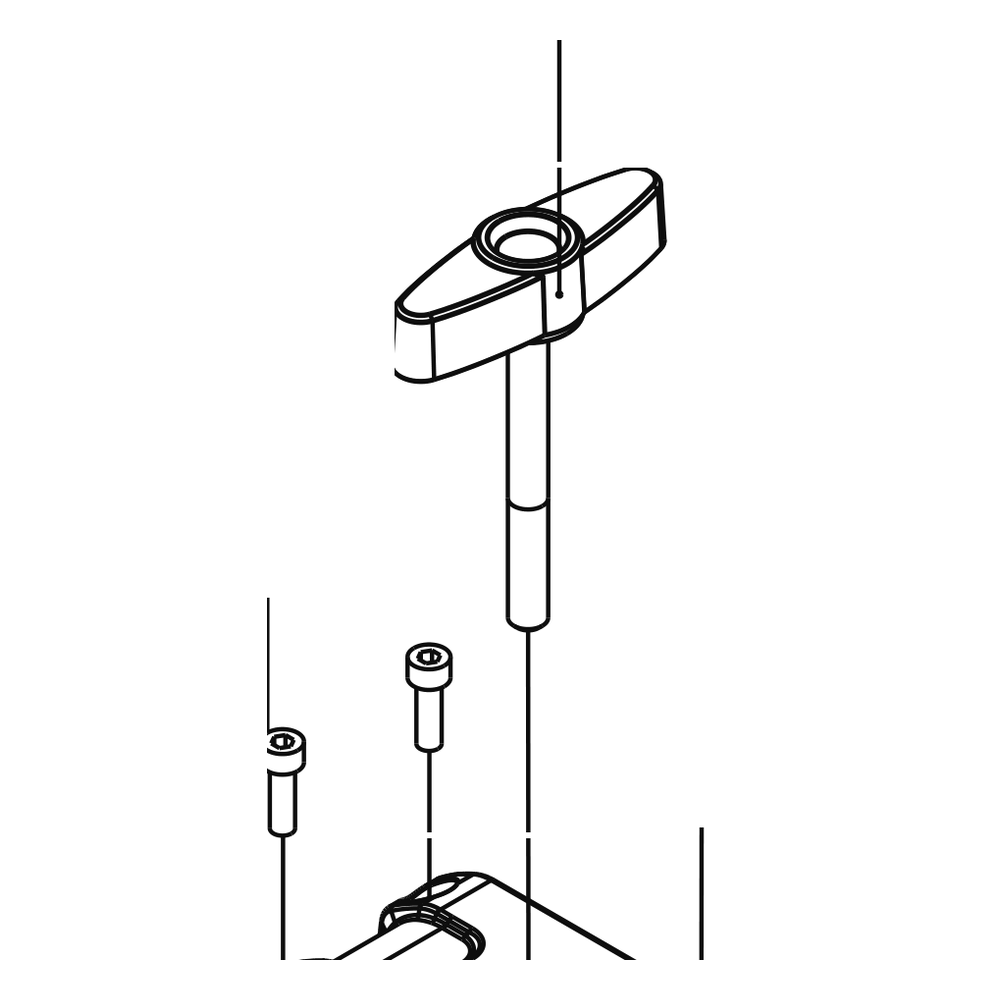 Kress Part # 59004559 : Lock knob