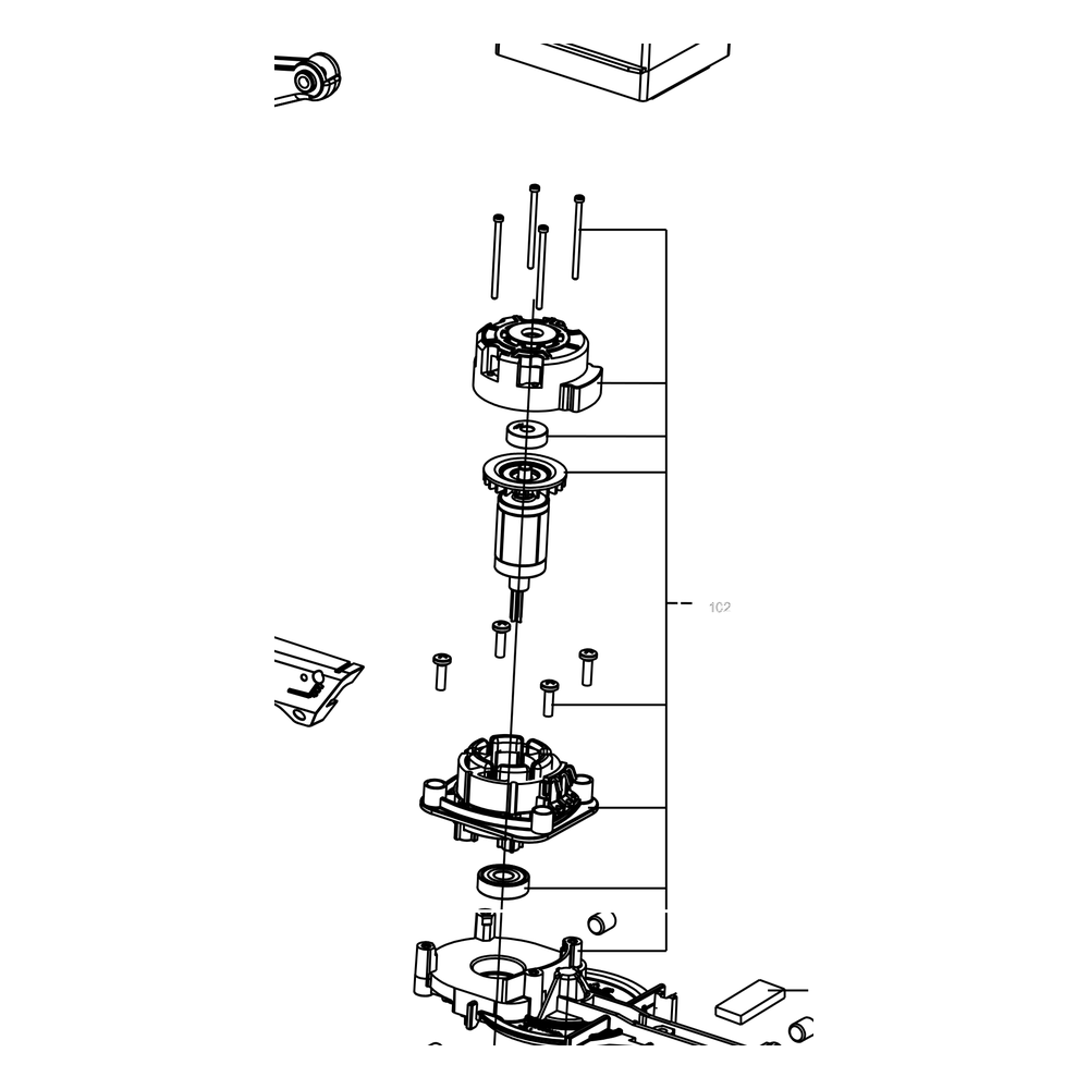 Kress Part # 59004596 : Motor Set