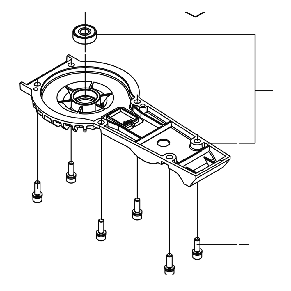 Kress Part # 59004688 : Gear Case Cover