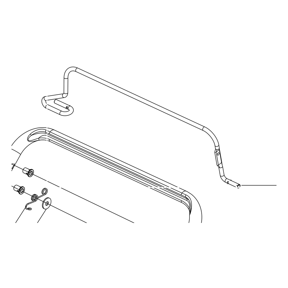 Kress Part # 59004727 : Cutting Pull Rod