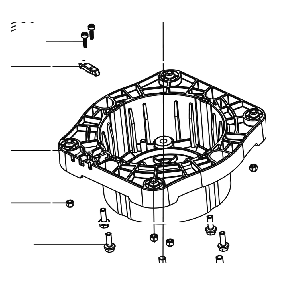 Kress Part # 59004739 : Motor bracket set